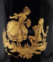 Limoges Castel 24k aranyozott váza, jelzett, hibátlan, m: 18 cm