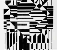 Vasarely Victor (1908-1997): TILLA, 1958. Heliogravűr, papír. Neuchatel, Éditions du Griffon kiadása...