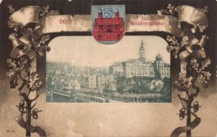 Greiz Royal palace litho (fa)