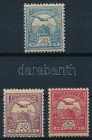 1900 Turul 25f, 35f, 50f (21.600)