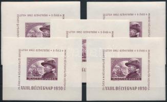 1950 5 db Bem blokk (60.000)