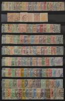 1871-1964 Katalógus főszámokban szinte teljes gyűjtemény blokkok nélkül, szép klasszikus és Turul ré...