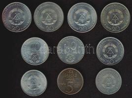 NDK 1969-75. 5M (3x) klf, 10M (3x) klf, 20M (4x) klf T:2,2/3 Összesen 10db!