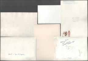 Vegyes fotó tétel 18 db. régi és új, Erzsébet híd, felvonulás, katonai fotók, stb érdekes darabok