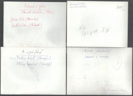 22 db filmfotó, mozifotó, színpadi fotó, színész, énekes, cirkusz, stb fotó