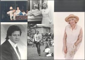 22 db filmfotó, mozifotó, színpadi fotó, színész, énekes, cirkusz, stb fotó