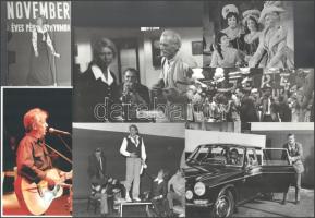 22 db filmfotó, mozifotó, színpadi fotó, színész, énekes, cirkusz, stb fotó