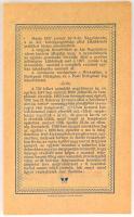 1896 Nagybánya 1896. "A nagybányai ág. ev. templom átépitésének céljaira Jótékonycélu sorsjáték...