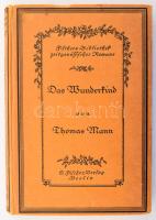 Thomas Mann: Das Wunderkind. Berlin, 1914. Fischer. 116p. Kiadói papírkötésben Első kiadás! / First edition