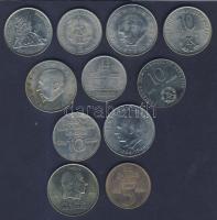 NDK 1969-75. 5M (3x) klf, 10M (4x) klf, 20M (4x) klf T:2,2/3 Összesen 11db!