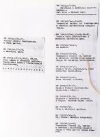 A Zsennyei művésztelepről készült 48 db fotó, indexkép, négy lapra nagyítva, hátoldalán részletes fe...