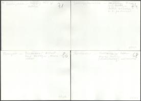 cca 1970 35 db kastélyfotó magyar kastélyokkal: Keszthely, Fraknó, Nádasldány, Lesencetomaj, stb. 24...