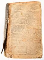 "Szent Biblia, az-az: Istennek ó és új testamentomában foglaltatott egész Szent Irás" (Kár...