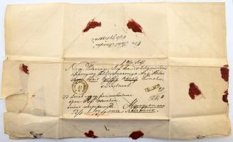 1821 Tornallyai Tornallyay Márton (1759-1828) felséges király beiktató személy autográf aláírással e...