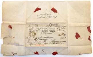 1867 Csíkszentgyörgy, Erdély, gróf Kornis Zsigmondné felhatalmazottjának, báró Györffy Károlynak kül...