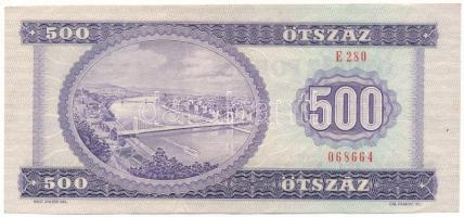 1975. 500Ft "E 280 068664" T:F erős papír
Adamo F41