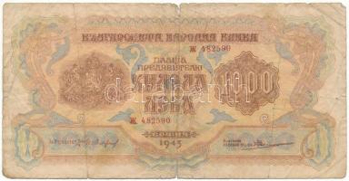 Bulgária 1945. 1000L T:VG Bulgaria 1945. 1000 Leva C:VG Krause P#72