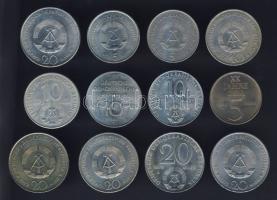 NDK 1969-75. 5M (3x) klf, 10M (4x) klf, 20M (5x) klf T:2,2/3 Összesen 11db!