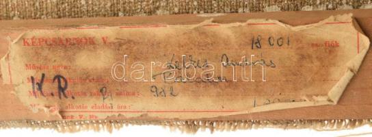 Lelkes András (1943-2009): Balaton. Olaj, vászon, jelzett, hátoldalán Képcsarnok Vállalat címkéjével...