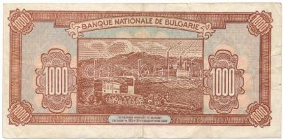 Bulgária 1948. 1000L "Sz 253699" T:F kis beszakadás
Bulgaria 1948. 1000 Leva "S 2536...