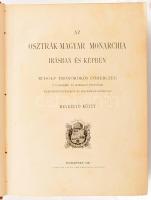 Az Osztrák-Magyar Monarchia írásban és képben. Bevezető köt. (I. kötet.) Bp., 1887, M. Kir. Államnyo...