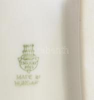 Zsolnay 3 darab porcelán kulacs, jelzett, hibátlan, m: 15-16 cm