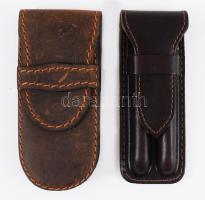 2 db bőr tolltartó 25 cm