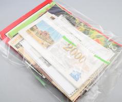 cca 1980-2000 14 db városképes naptár, Budafok Tétény, Pócsmegyer, stb, sok régi képeslapokat ábrázoló