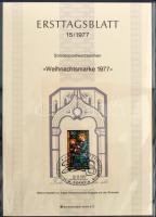 Németország Berlin 107 db Ersttagsblatt elsőnapi lap az 1975-1982 közötti időszakból, 3 db közepes gyűrűs Lindner berakóban