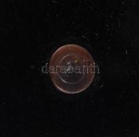 Rozsnyay Béla (1949-2019): Tengeri rózsa. Acél, gránit lapon, jelzett a talapzaton, m: 36,5 cm