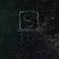 Kerámia váza, mázas, jelzett, kis kopással 22 cm