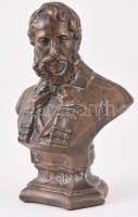 Kossuth Lajos antik réz büsztje, m: 14 cm