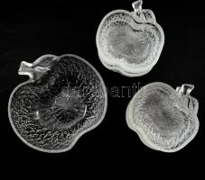 Alma alakú 6 személyes köretes készlet, h. 13-19 cm
