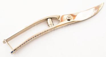 Solingen csirkebontó olló, jelzett, h: 24 cm