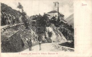 Sarre the castle of Vittorio Emanuel II