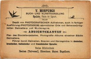 Split, Spalato; Vranjica, Clissa, Salona Amphitheater, Castle Vitturi, Tumba. Ferd. Pialek Söhne / V...