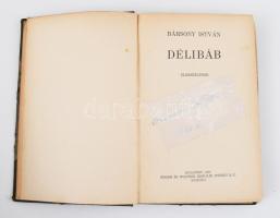 Bársony István : Délibáb. Vadászelbeszélések . Bp. 1928, Singer és Wolfner, sérült egészvászon kötés...