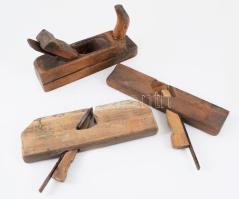 3 darab régi gyalu, klf méretben