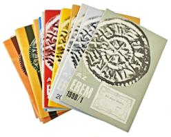 1990-2015. "AZ ÉREM" c. folyóirat 24db különböző lapszáma, használt, de jó állapotban.