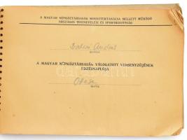 1959 Balczó András (1938- ) olimpiai bajnok öttusázó, a Magyar Népköztársaság válogatott versenyzőjé...