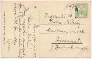 1916 Heves, utcarészlet, üzlet. Fogyasztási Szövetkezet kiadása (r)