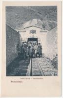 Rudabánya, Adolf tárna, akna, bányászok, iparvasút (ragasztónyom / glue mark)