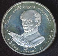 1990. 500Ft Ag "Kölcsey Ferenc" T:PP Csak 5000db!