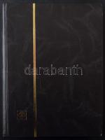 Leuchtturm A/4 32 fekete lapos berakó, használt de szép állapotban