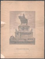 cca 1930 Szent István-napi emlék, Bp., Stern József Rt. kiadása (Tolnai-ny.), sérült hártyapapírral,...