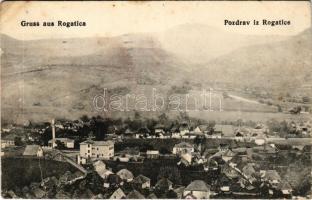 1915 Rogatica, Pozdrav / general view + "K. und K. MILIT. POST. SARAJEVO 1." (EB)