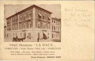 1925 Viareggio, Hotel Pensione La Pace / hotel advertisement (EK)