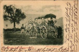 Constantinople, Istanbul; Türkische Spazierfahrt / Turkish carriage (EM)