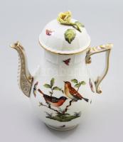 Herendi Rothschild mintás teás kanna, jelzett, hibátlan, m: 21 cm