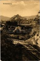 1907 Segesvár, Schässburg, Sighisoara; látkép. Fritz Teutsch kiadása / general view (EB)